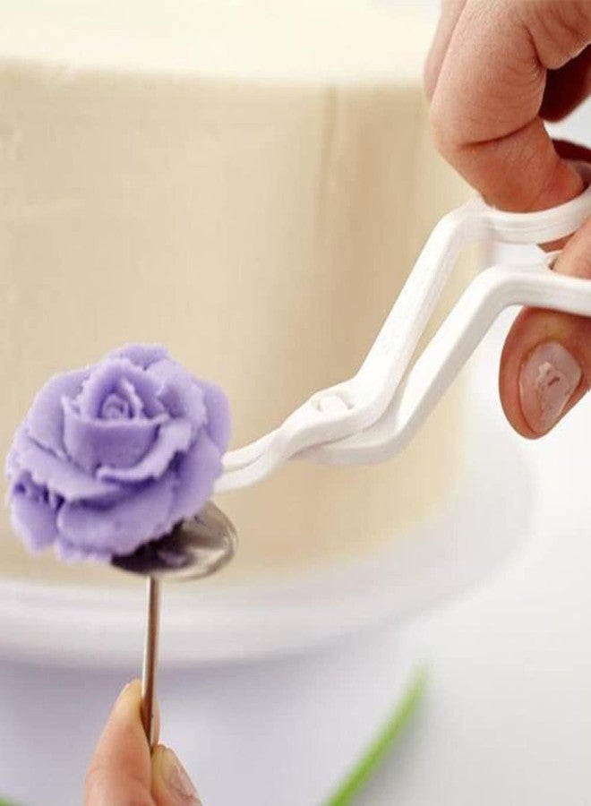 Jninexiu 7PCS Cake Flower Nail and Flower Lifters Set, Stainless Steel Baking Tools for Icing Flowers Decoration - Image 4